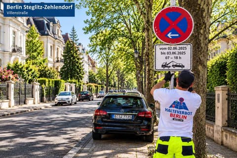 Halteverbotszone in Steglitz-Zehlendorf