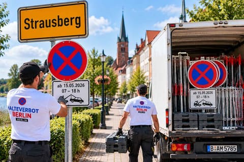 Halteverbotszone in Strausberg
