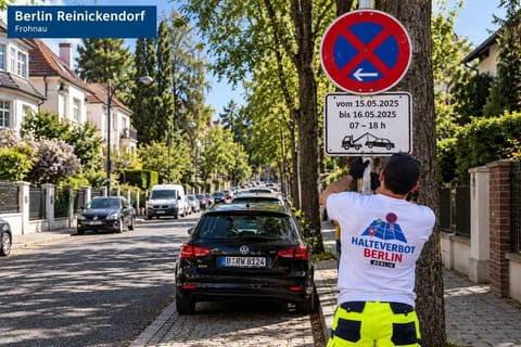 Halteverbotszone in Reinickendorf